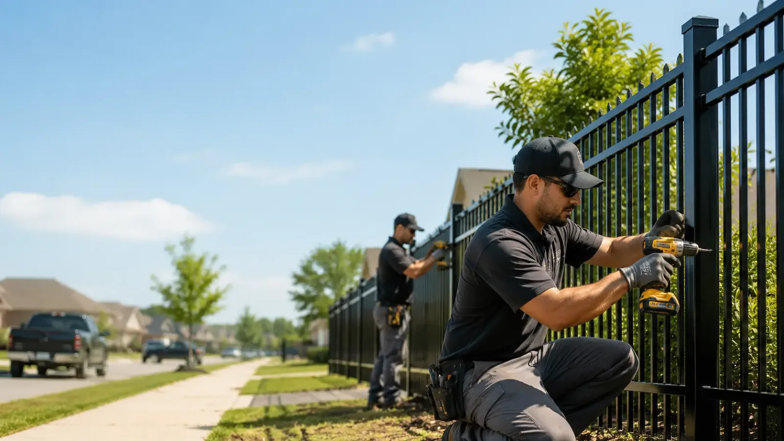 Metal Fence Installation in New Hartford, CT